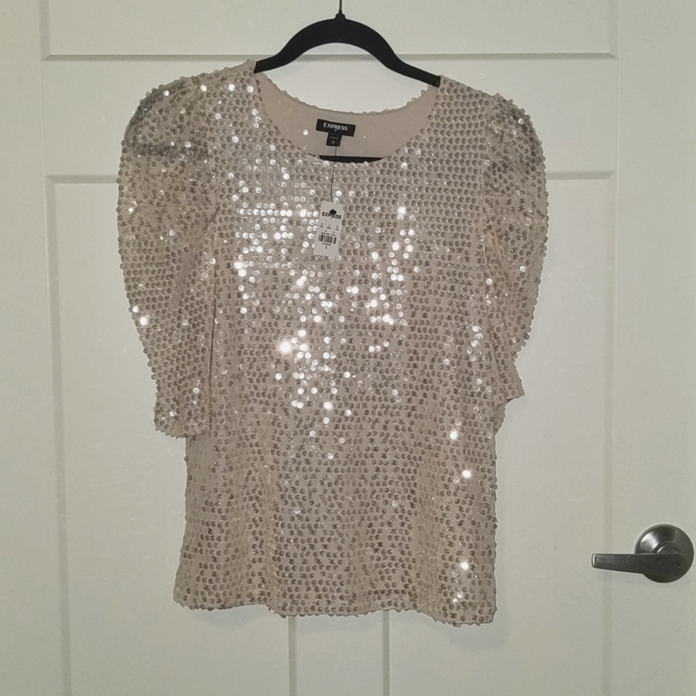 Sequin blouse